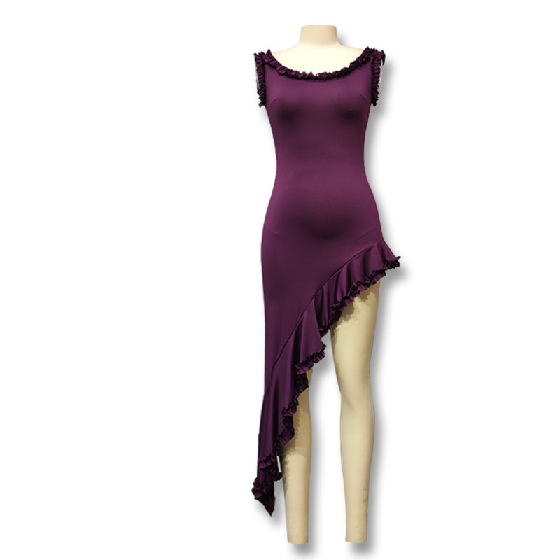 Export fashion women's clothing  spring new fashion high-end tube top silm skirt sexy one-line collar dress