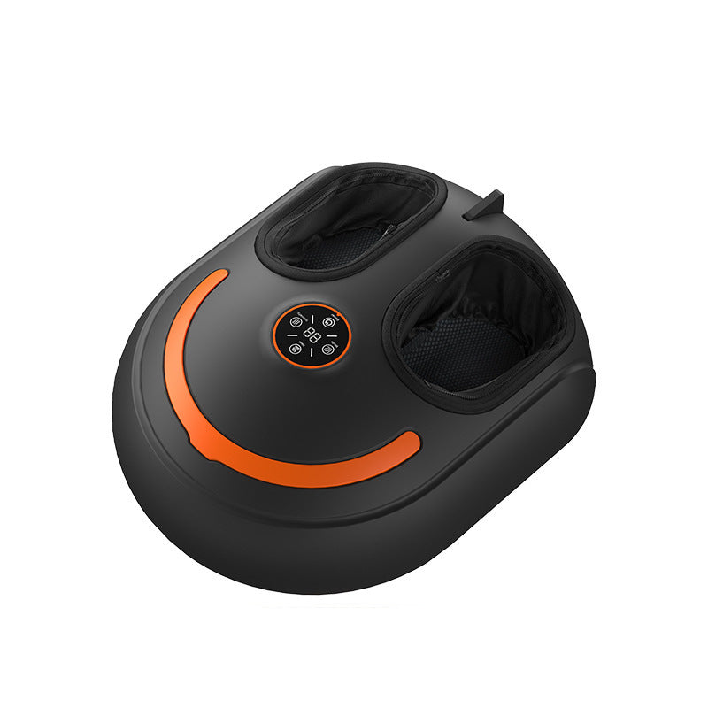 massage foot massage machine english remote control large size multi-function air bag kneading hot compress foot bottom foot massager