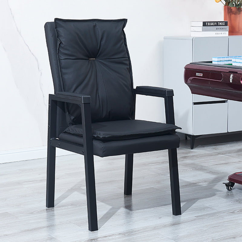 Chess and card room mahjong hall special mahjong chair sedentary comfortable office chair teahouse home thickened double backrest chair