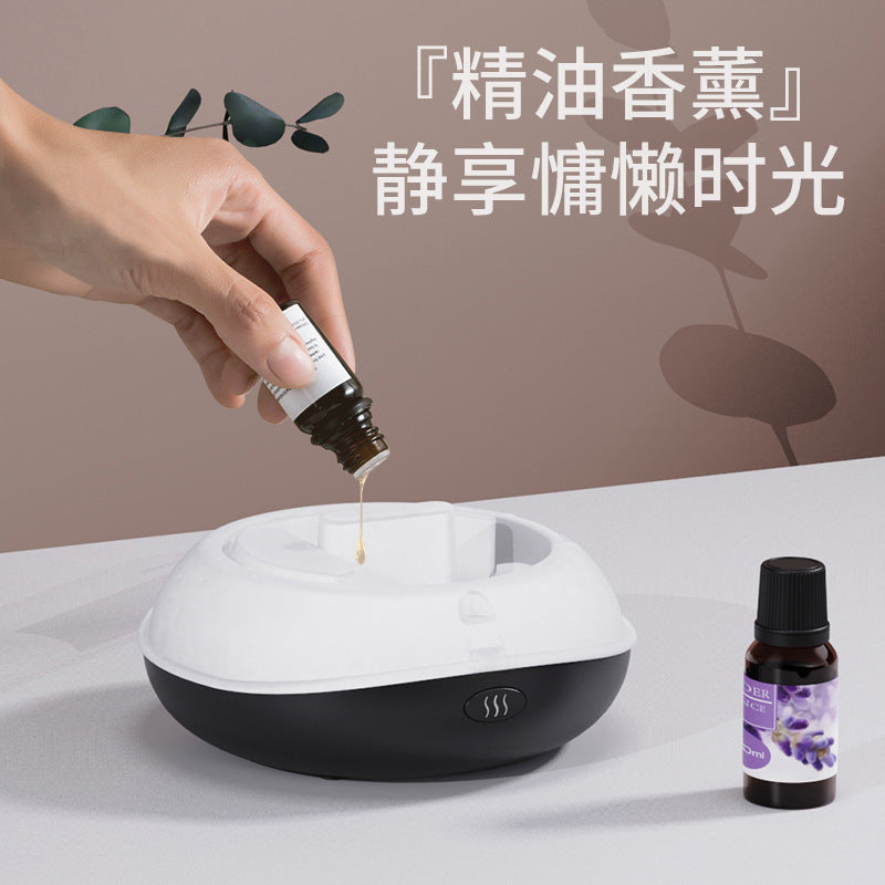 artificial flame aromatherapy machine mini car home desktop ultrasonic essential oil automatic fragrance machine