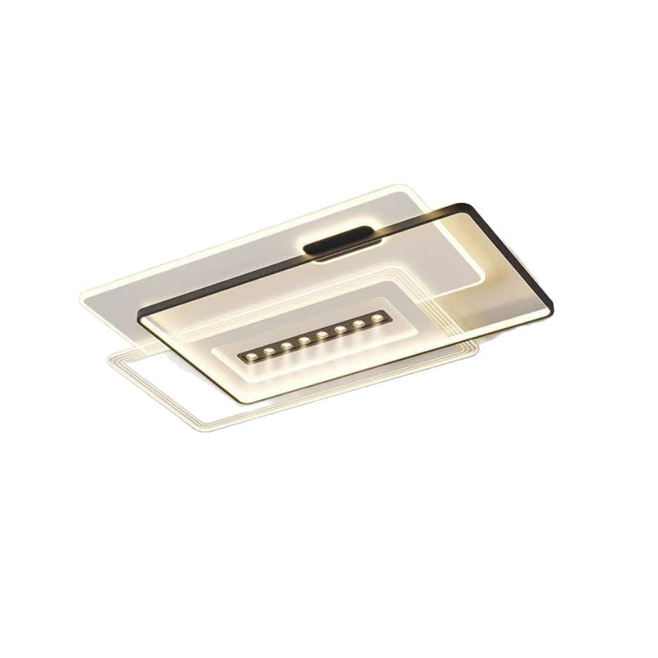 2025 new led ceiling light modern simple atmosphere living room main light bedroom light Zhongshan lighting whole house package