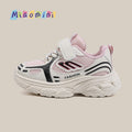 spring new children's athletic shoes, breathable mesh boys' running shoes, soft sole girls' chunky sneakers, ages 1-6