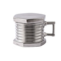 creative ceramic electroplated mug screw cup office coffee cup hand gift niche ceramic gift cup