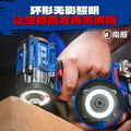 Nanwei brushless impact driver - high torque lithium-ion cordless screwdriver - industrial grade electric drill for construction and renovation