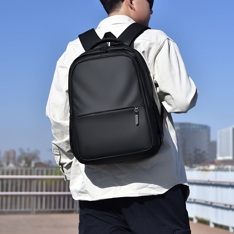 Cross-border new lightweight men's fashion backpack leisure travel backpack business waterproof computer bag gift wholesale