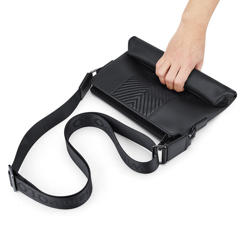 Emperor Paul messenger bag men's bag new business leisure men's bag vertical shoulder bag men's leather wholesale