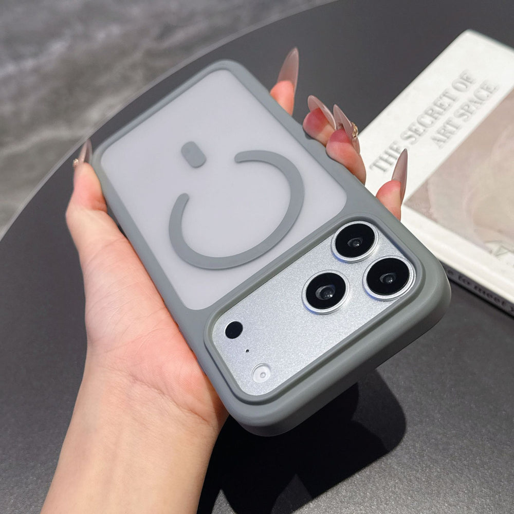 Iphone 17 pro max phone case - minimalist matte skin feel, magnetic, business style, drop-proof, compatible with iphone 11 protective cover