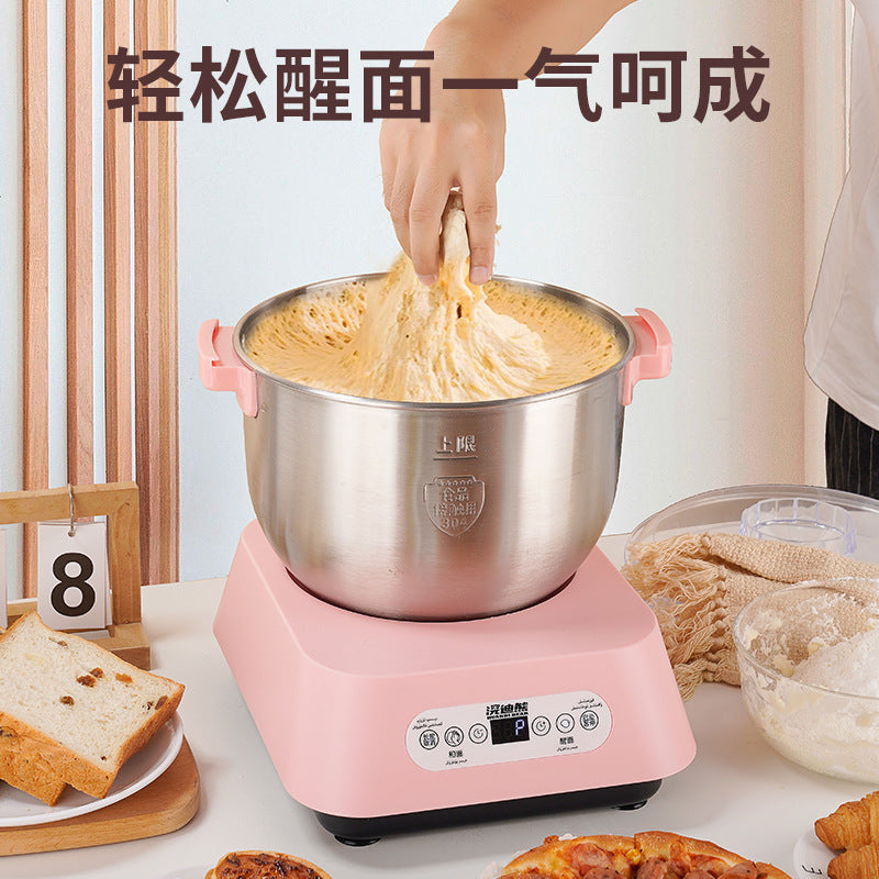 New arrival dough mixer for home fully automatic dough kneading machine intelligent small chef machine constant temperature fermentation dough mixer