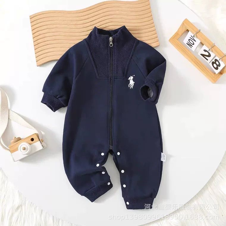 Baby clothes spring & fall onesie outwear long sleeves newborn baby korean style onesie western style baby