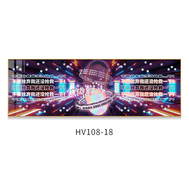 KTV box decoration painting hanging painting club room bar nightclub LED with light luminous lighting background wall mural