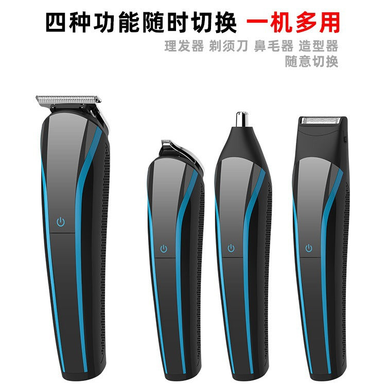 Hairdressing electric hair clipper washable digital display hair clipper clipper razor detachable stainless steel blade in stock wholesale