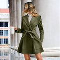 European and american  high-end mid-length wool blend coat,  new winter overcoat, cross-border e-commerce