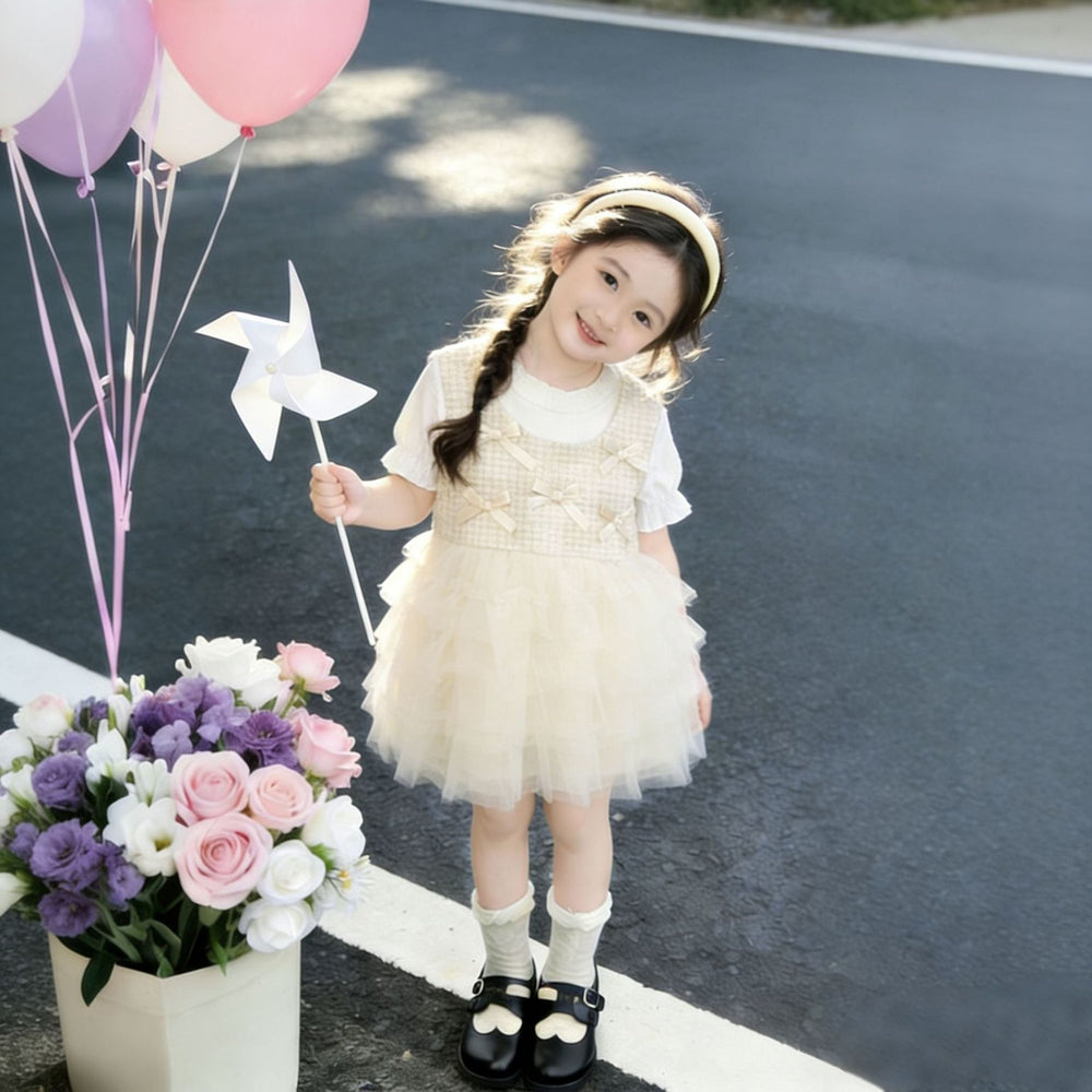 【dropshipping】 new summer collection: adorable summer dresses for baby girls - lightweight princess style for infants and toddlers