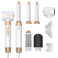 hot-selling hot air comb, seven-in-one curling iron, curling and straightening dual-purpose hair styling comb, electric high-speed hair dryer
