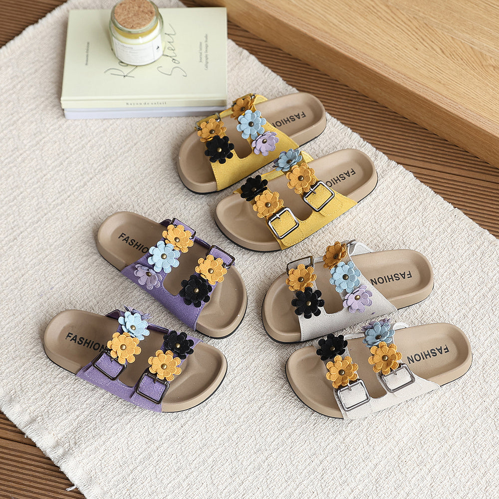 Sense of design thick sole birkenstock shoes fashioneasiest for match slippers women's summer outwear shoes new arrival seaside beach open toe sandals