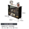 Rock slab sideboard all-in-one wall-mounted accessible luxuryclassycasual wine cabinet kitchen cupboard tea cabinet for home storage cabinet