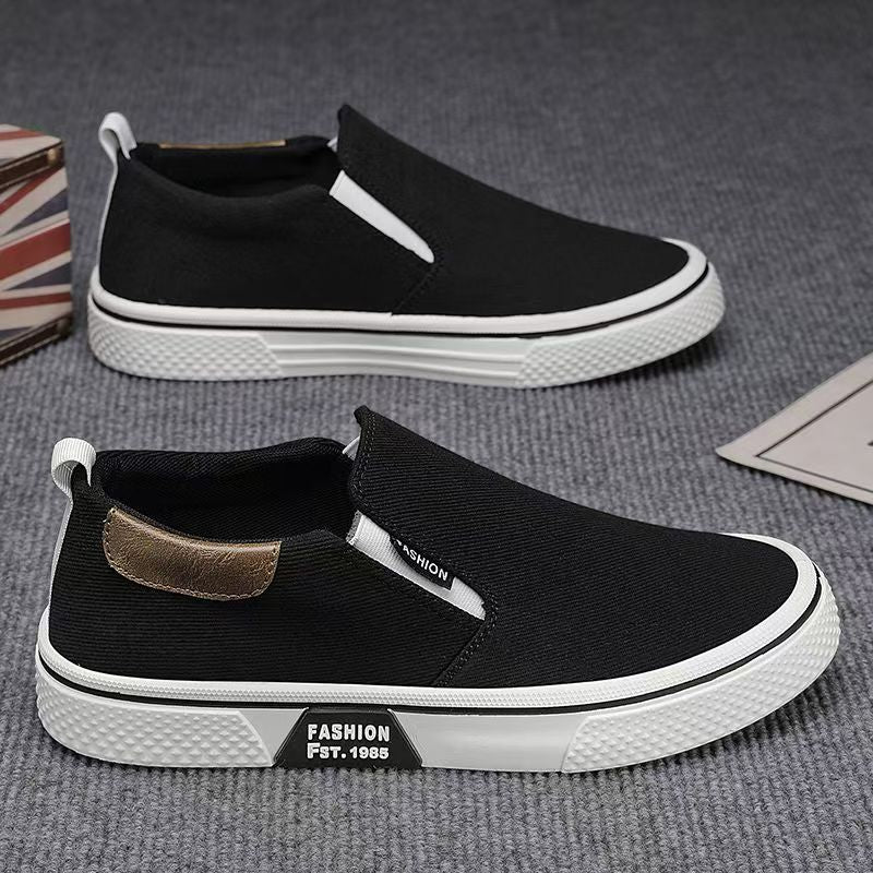 Men's canvas shoes - 2026 summer casual new arrivals: soft-soled, breathable, lightweight slip-ons - versatile and stylish