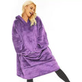 Amazon bestseller: autumn/winter flannel double-layer pajamas - fleece-lined, warm, long-sleeved, plus size, with pet pocket - loungewear