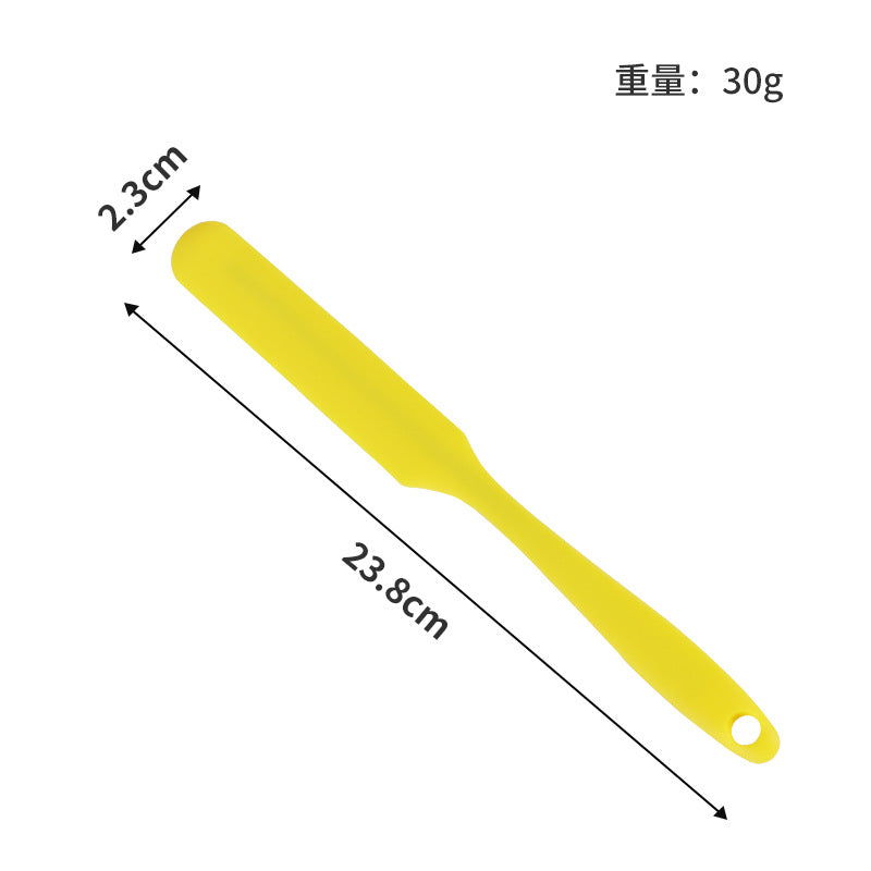 hot-selling integrated silicone spatula, cream mixing baking spatula, cake demoulding baking knife, high temperature resistant for home