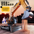 Wholesale hot-selling extra-large remote control multifunctional control console light & music excavator - big toy for boys' construction vehicles