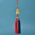 Car pendant car pendant retrocut out gourd car interior decoration car hanging ping an double tassel chinese style pendant
