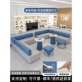 Combination 7 (including coffee table and square stool) (upgraded version-cat scratch leather)