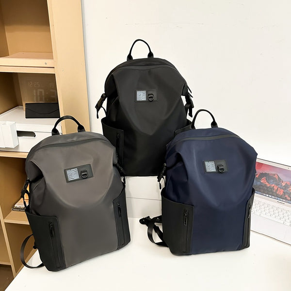 WEPOWER New Men's Casual Backpack Fashion Outdoor Travel Backpack Junior High School Student School Bag