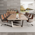 Saint li conference table long table training office furniture rectangular table office large casual modern table and chair combination