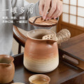 Stove tea making, roasted milk pot, pot, indoor dry-fired teapot suitfor home tea maker, pottery pot, side handle teapot