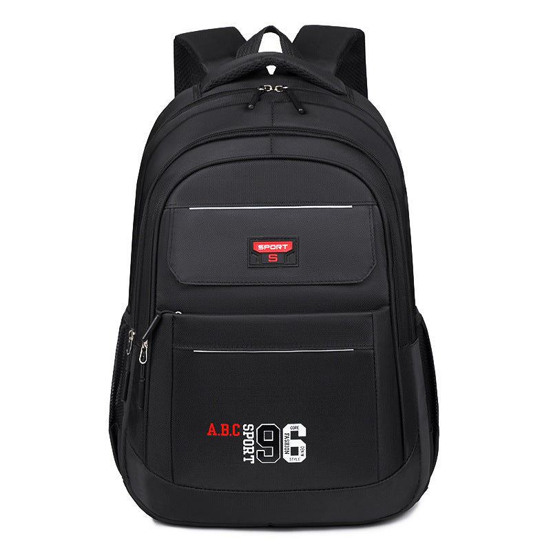 Cross-border backpack Men's high-end sense large-capacity travel bag One pack Multi-purpose computer bag School bag Middle school student backpack