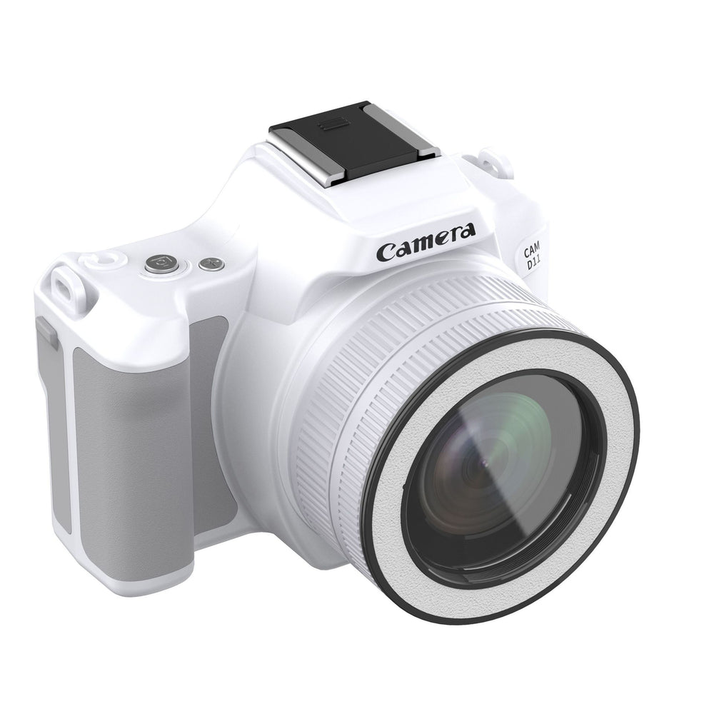 New 48mp 2k ultra hd mini digital camera - portable dual-lens dslr for students, with video recording