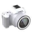 New 48mp 2k ultra hd mini digital camera - portable dual-lens dslr for students, with video recording
