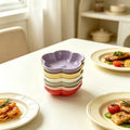 Carefully selected ins cream style creative plate for home hot pot dipping dish side dish pickles vinegar plate ceramic flavor plate wholesale