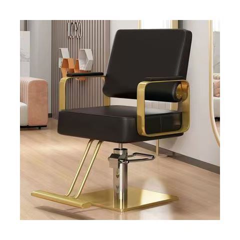 Hairdressing chair popular hairdressing store perm and dye salon special fashion adjustable stainless steel hair cutting chair high-end hairdressing chair