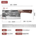 Forged for home kitchen knife chopping knife chef's special slicing knife kitchen longquan knife 20 yuan jianghu mode