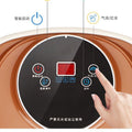 Foot bath, foot washing basin, blood circulation and meridian massage, automatic heating foot bath bucket, foot massage machine, for home constant temperature button type