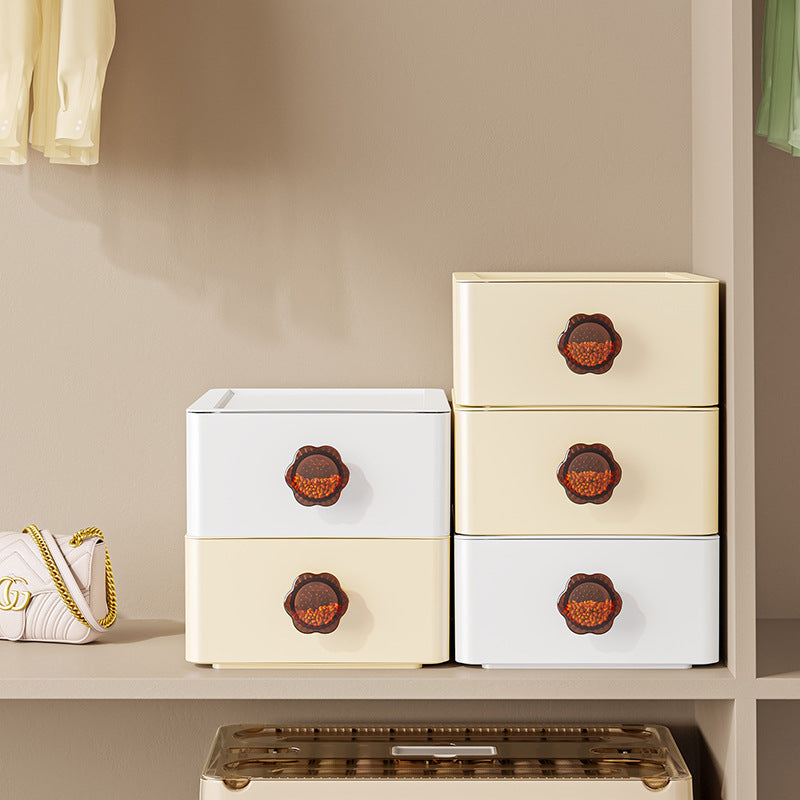 Order aromatherapy underwear storage box, underwear, underwear, socks finishing box, close-fitting clothing grid three-in-one storage artifact