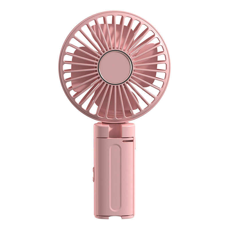 Creative new umbrella fan - portable clip-on fan for outdoor use, usb rechargeable, home desktop foldable mini fan
