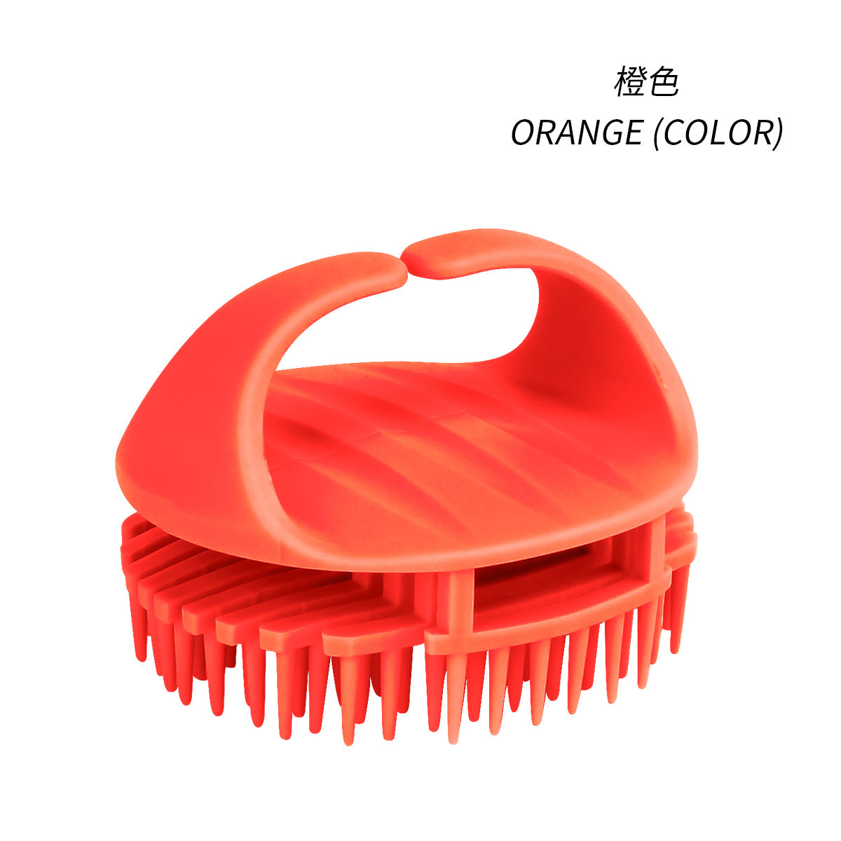 Color Silicone Shampoo Brush Massage Brush Shampoo Artifact Head Massage Comb Hair Grabber Household Silicone Shampoo Brush