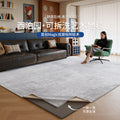 Removable and washable carpet, living room casual style, double layer, machine washable sofa sound insulation pad, retropure color, removable carpet