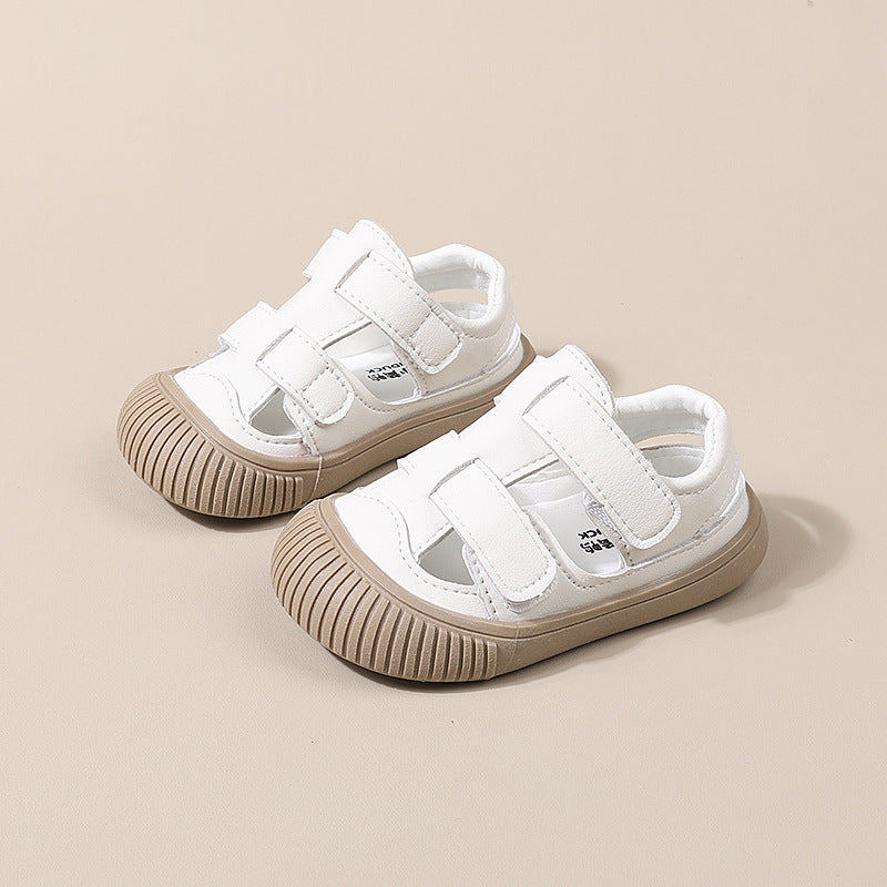 Summer new arrivals: soft-soled, non-slip sandals for toddlers (boys & girls), perfect for first steps, ages 1-3.5 years. ideal as beach shoes for babies