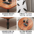 Folding table, household table, kang table, simple dining table, low table, bay window desk, installation-free dormitory bed computer table