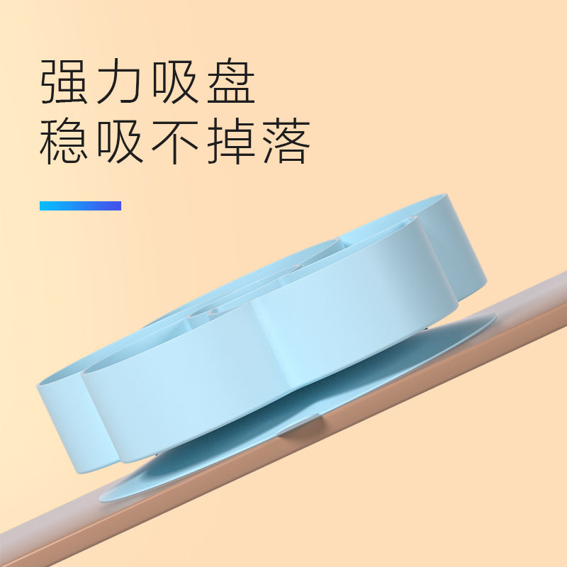 Cross-border pet silicone slow food plate, puppy licking food plate, anti-choking cat dog food suction cup, slow eating bowl, dog food utensils