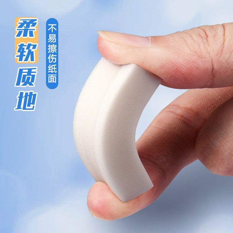 Deli 72256 is a clean eraser for primary school students. It is clean and does not leave marks. Special pencil eraser for art students