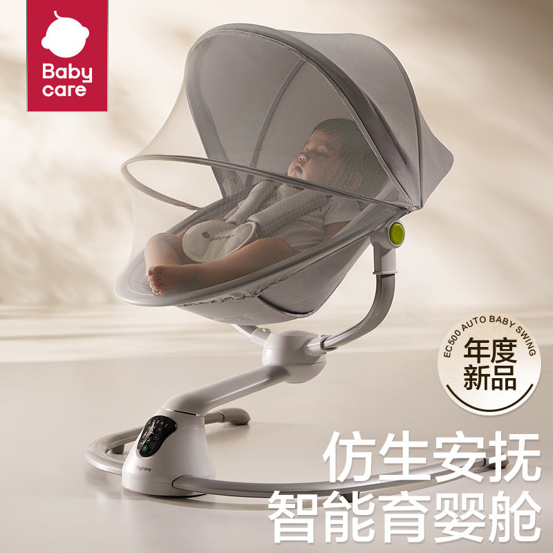Babycare baby coaxing artifact baby electric rocking chair baby newborn coaxing child to sleep cradle recliner