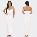 C6761 cross-border   fashion women's solid color bandeau hotfix rhinestone cami maxi dress
