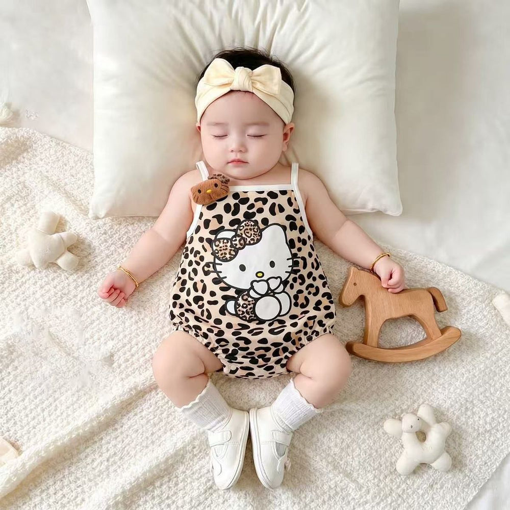 Baby princess sling bag butt shirt infant summer clothes bag butt shirt thin newborn triangle khaki summer style