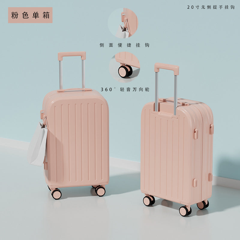 New 26-inch child and mother suitcase, men's and women's universal wheel trolley case, strong and durable password case, 20-inch suitcase