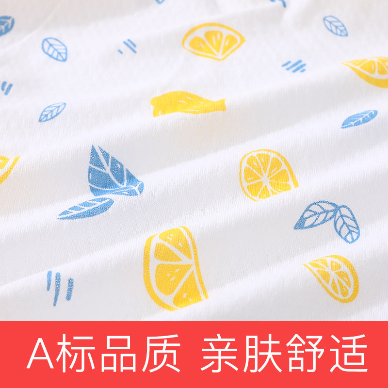 Baby sun protection clothing summer thin breathable pure cotton infant air conditioning shirt boys and girls children's sunscreen outerwear