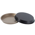 Manufacturer 6 8 9inch pizza pan round pizza pan carbon steel non-stick baking tool baking pan for home cake mold